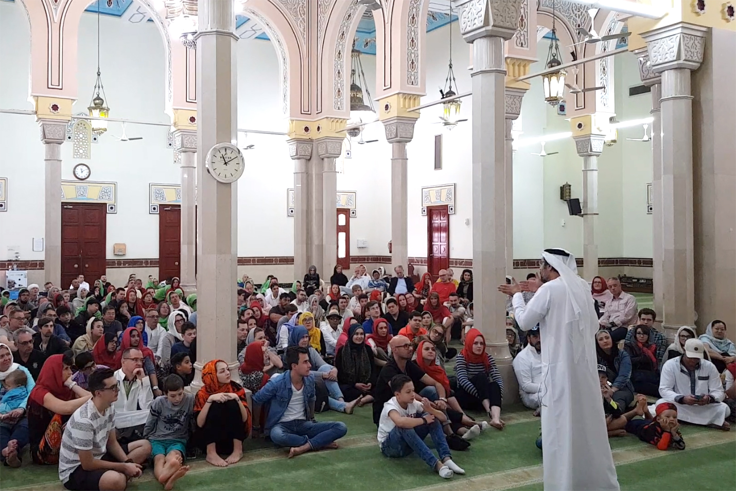 mosque visit in dubai